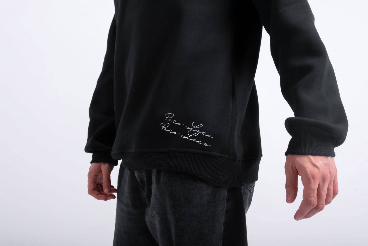 Charcoal Oversized Crewneck