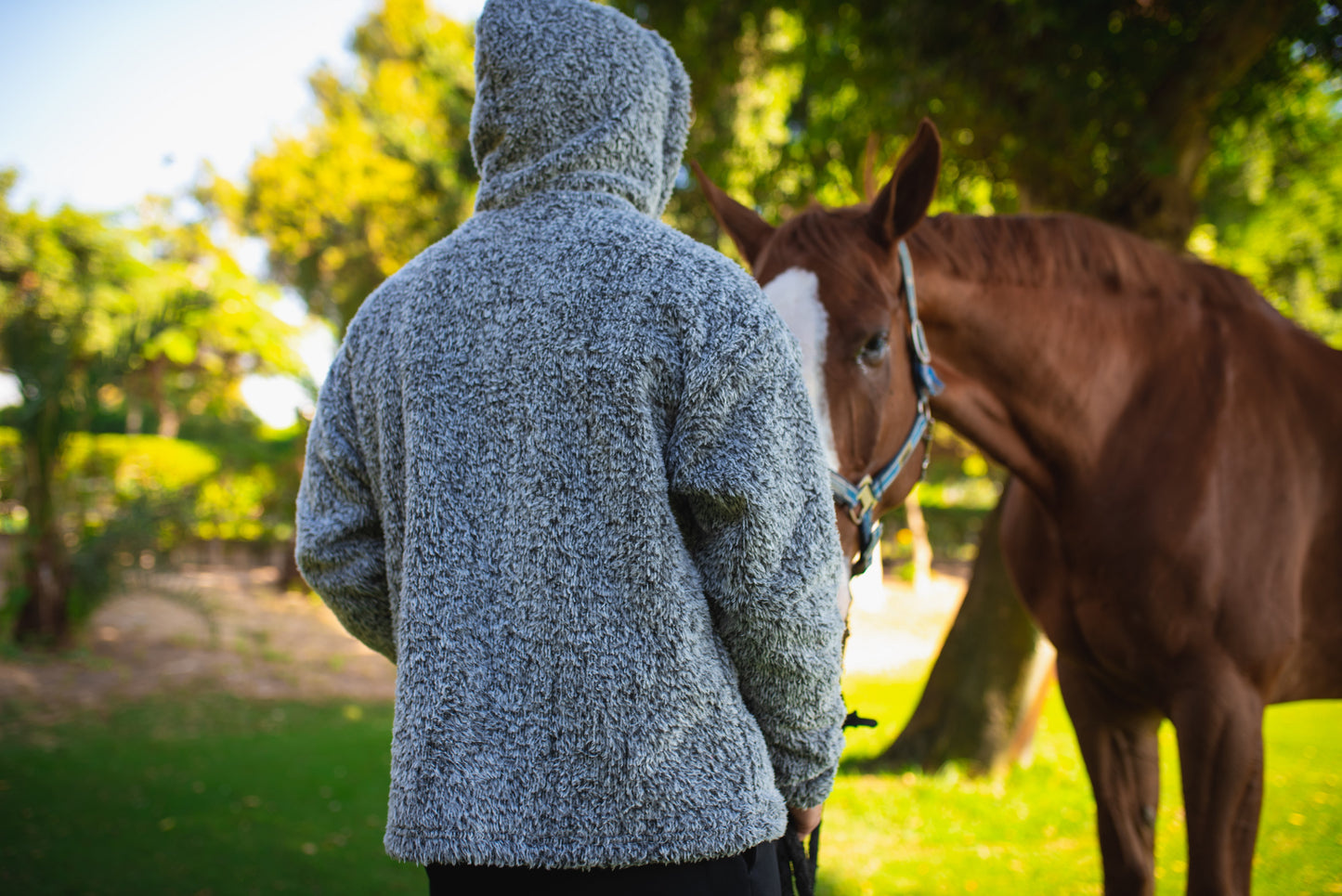 SilverFrost Fur Hoodie