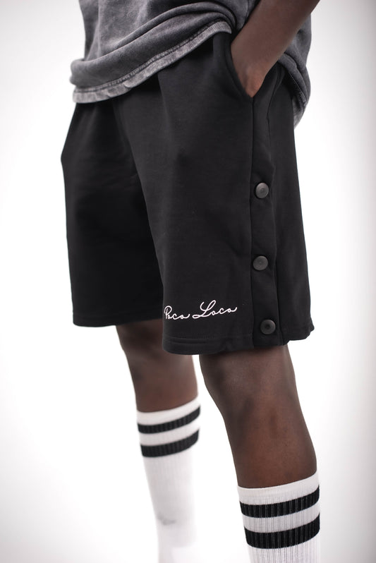 Black Loco Popper Shorts